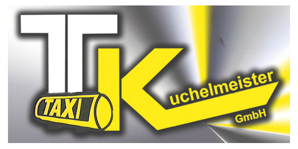 Logo von Taxi-Service Kuchelmeister in Scheer für zuverlässige Krankenfahrten, Taxifahrten und persönliche Beförderung.